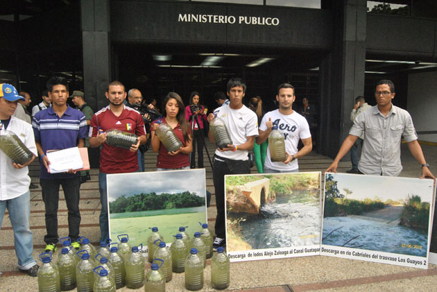 Dirigentes juveniles exigen al MP investigue contaminación del Lago de Valencia