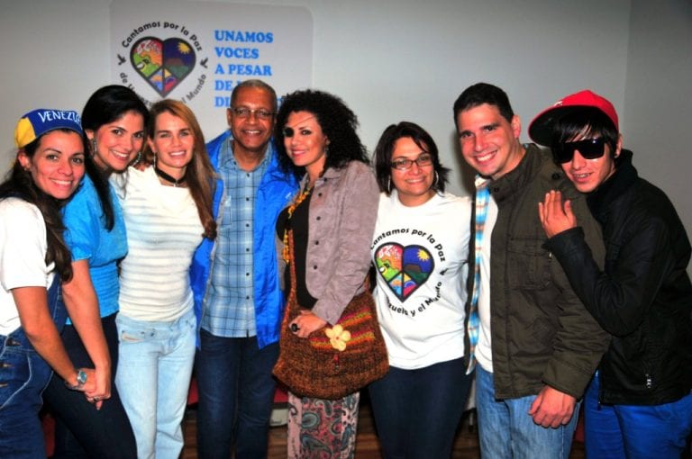 Con el tema “El Mundo que Soñe” artistas venezolanos cantaran por la paz
