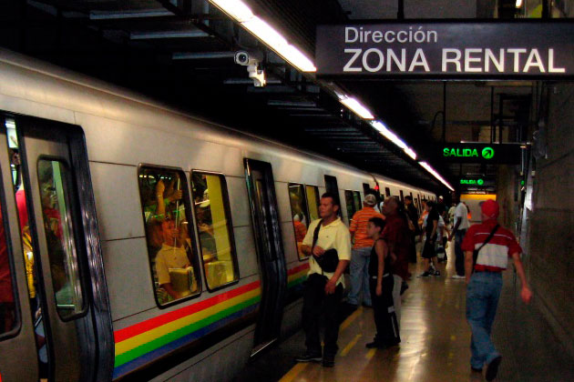 Metro de Caracas cerró temporalmente 30 estaciones