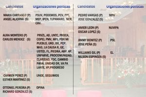 conoce los candidatos 