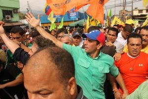 Capriles Radonski podría recorrer tres estados