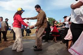 Nicolás Maduro y Cilia Flores bailaron