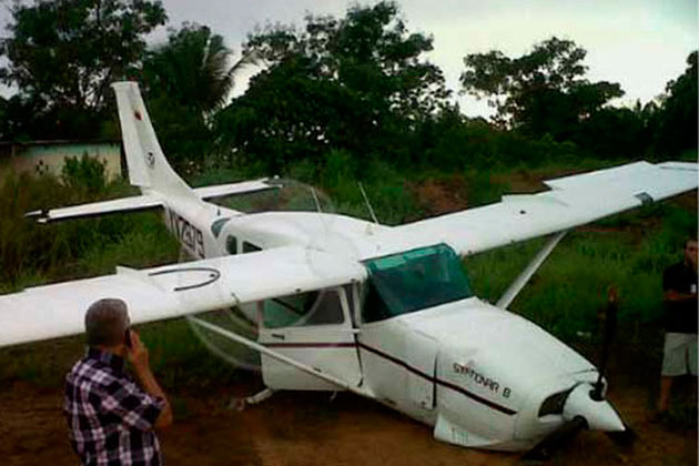 avioneta se precipitó