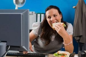 como hacer dieta en la oficina 