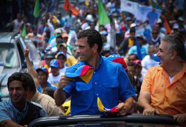 Capriles a candidatos municipales: “Vamos líderes, a dejar el pellejo por Venezuela”