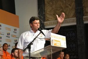 Leopoldo López pidió a la oposición "calma y organización"