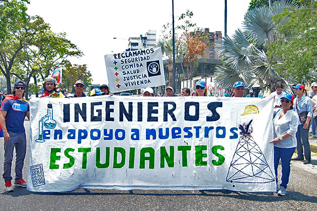 gremios opositores