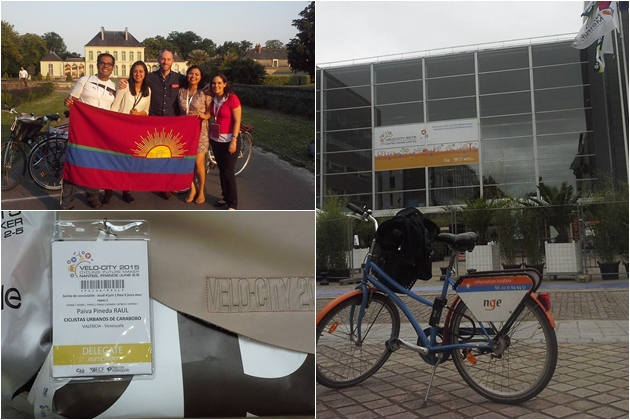 Ciclista de Carabobo cruzó el Océano Atlántico para elevar el tricolor