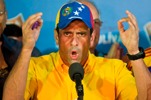 Capriles amenaza al CNE con movilizaciones