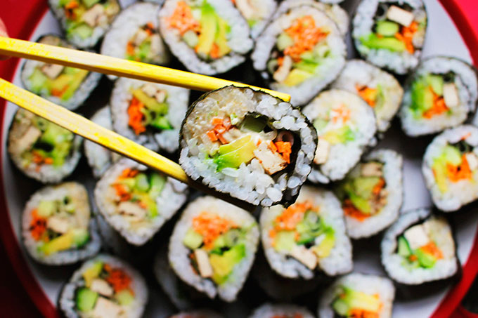 En fotos: arte culinario del «Sushi en mosaico» una tendencia que causa atracción en Japón