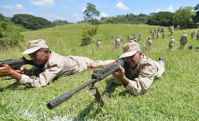 Milicia Bolivariana preparada para defensa integral de la Patria (+fotos)