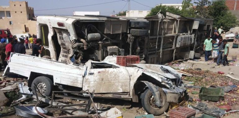 Accidente de tránsito dejó un saldo de 22 fallecidos en Egipto