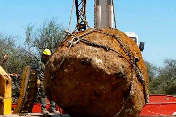 El segundo meteorito más grande del mundo fue hallado en Argentina