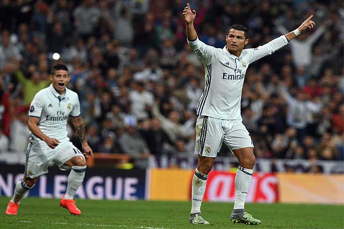 Cristiano Ronaldo y Morata consiguen la victoria del Real Madrid