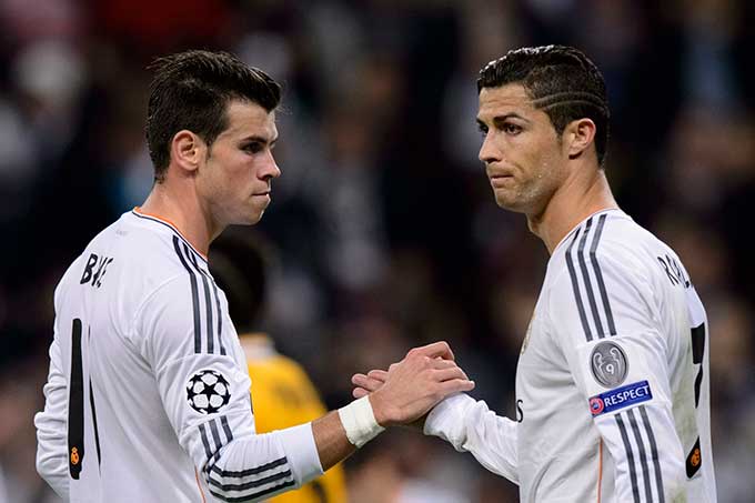 Cristiano y Bale serán bajas para Real Madrid ante el Espayol