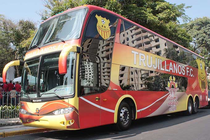 Autobús de Trujillanos FC fue asaltado tras el compromiso ante  Monagas