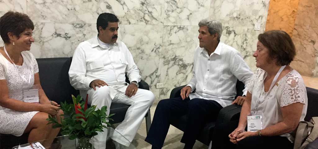 Presidente Nicolás Maduro se reunió con el secretario de EE.UU