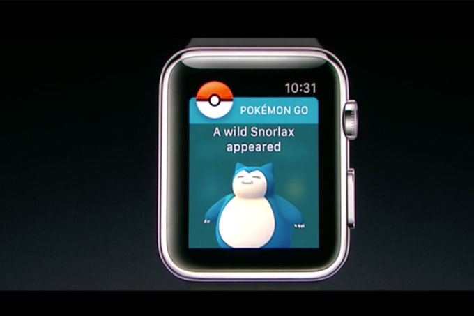  Apple Watch contará con Pokemon GO