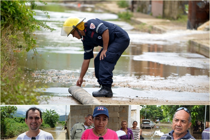 Habitantes de Guacara agradecieron apoyo tras inundaciones