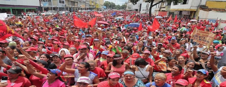 Revolucionarios tomaron las calles en defensa de Chávez, Maduro y el CNE