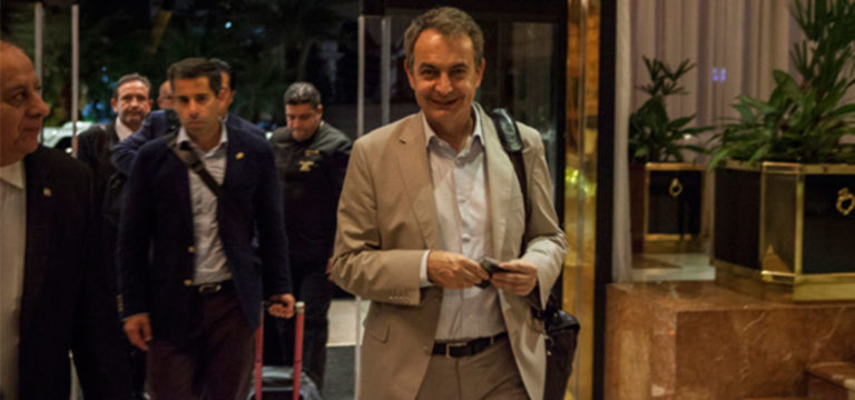 Rodríguez Zapatero llegó a Venezuela: se reunirá con el Gobierno y oposición
