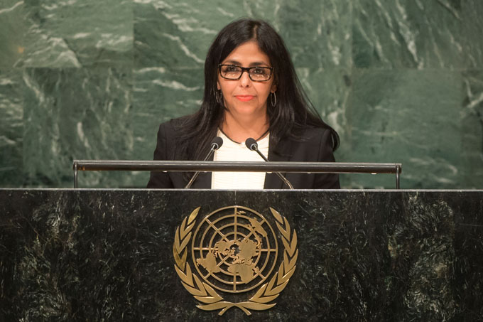 Lea el discurso completo de Delcy Rodríguez ante la ONU