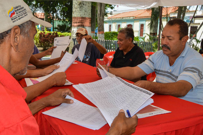 Productores agrícolas gestionaron su registro único en Libertador