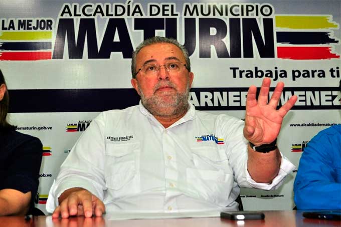 Antonio Goncalves designado alcalde encargado de Maturín