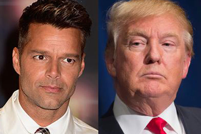 Ricky Martin: alguien como Trump no puede llegar a la Casa Blanca