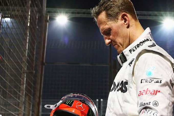 Michael Schumacher sigue sin poder dar un paso