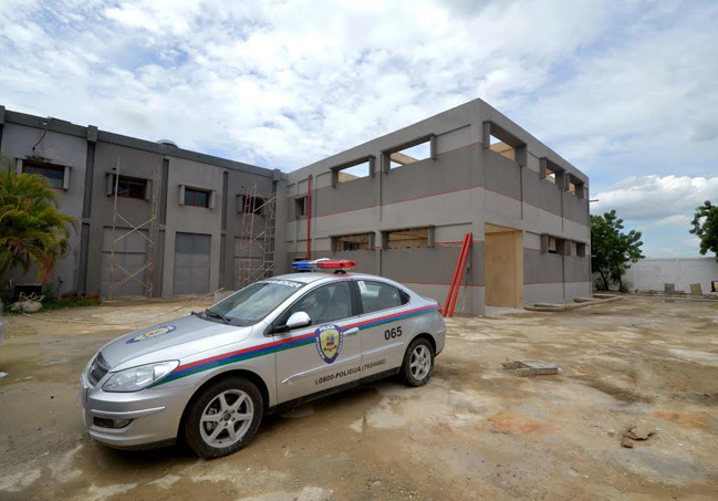 Nueva sede de la Policía de Guacara presenta 75% de avance