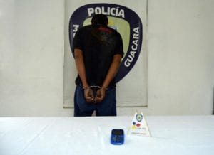 PoliGuacara arrestó a un sujeto y recuperó vehículo en Aragüita