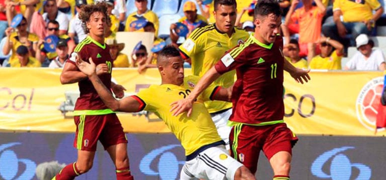 La Vinotinto perdió 2-0 frente a Colombia en eliminatorias a Rusia 2018