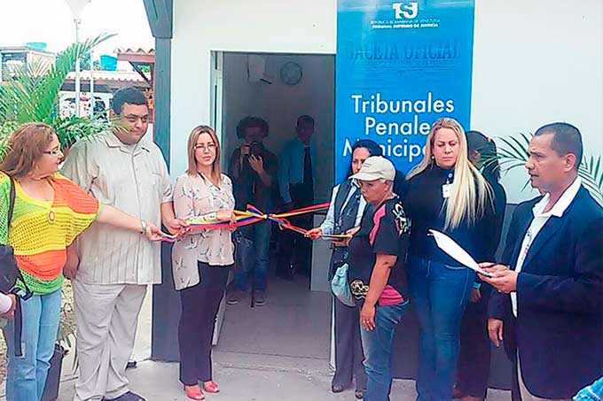 Inaugurado nuevo tribunal en Carabobo