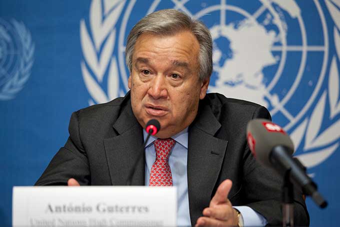 António Guterres sería el nuevo secretario general de la ONU