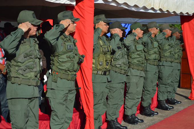 Destacamentos de la GNB en Cojedes tienen nuevos comandantes (+fotos)