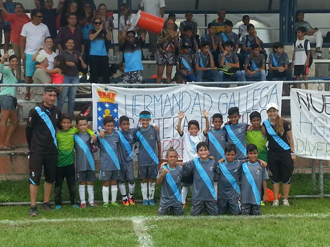 Hermandad Gallega se lució con el Festival de Fútbol Menor (+fotos)