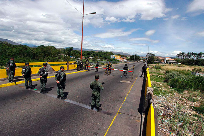 Frontera con Colombia permanecerá cerrada las próximas 72 horas
