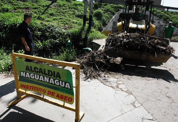 Labores de limpieza de canales se realizó en Naguanagua