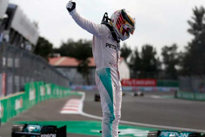 F1: Hamilton logró victoria en Gran Premio de México