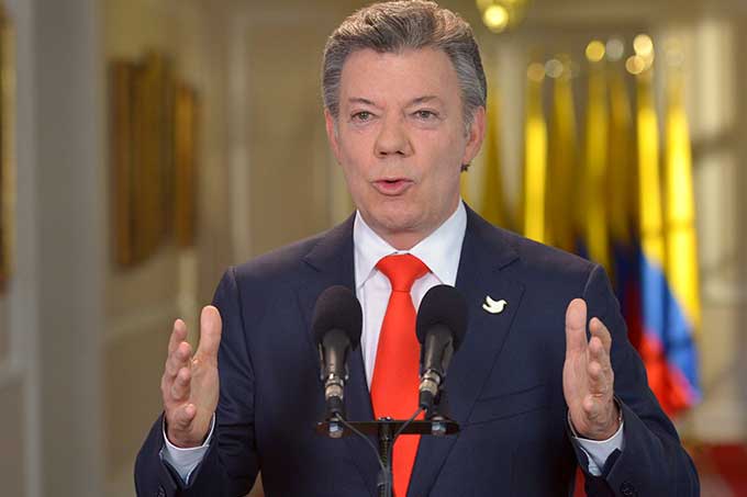 Presidente Santos donará dinero del Nobel de la Paz a víctimas del conflicto