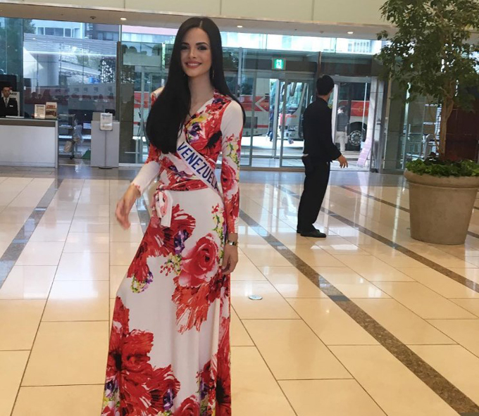 La prueba de talento de Venezuela en el Miss International 2016
