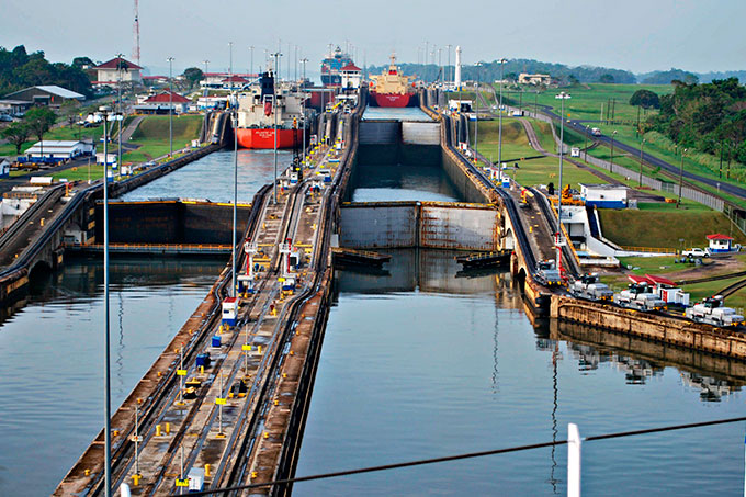 Cerraron parcialmente el Canal de Panamá