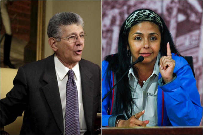 Delcy Rodriguez denuncia a Ramoss Allup