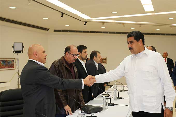 Maduro y Chuo Torealba