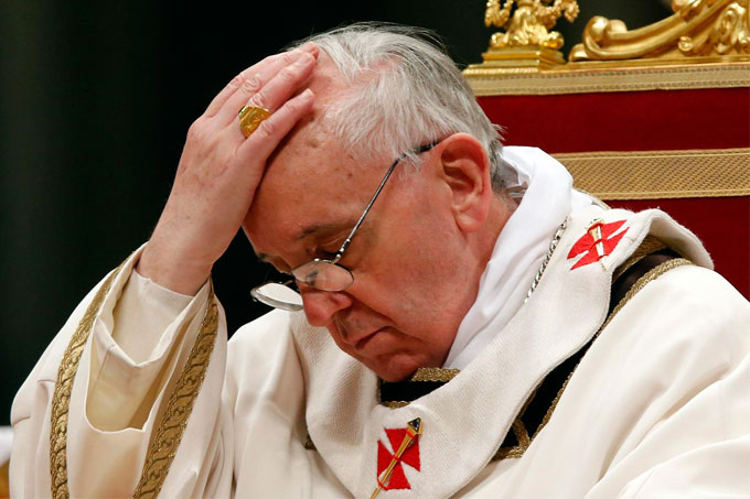 Papa Francisco reaccionó ante matrimonio lésbico de monjas