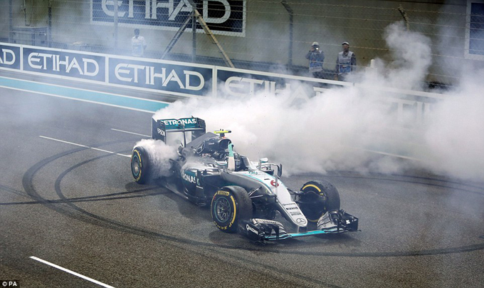 Nico Rosberg Abu Dhabi 