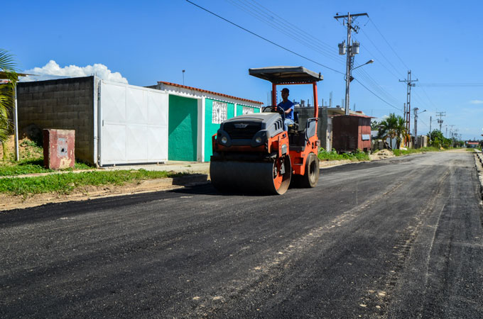 Alcaldía de Guacara Rehabilitó vías de la comunidad Ezequiel Zamora