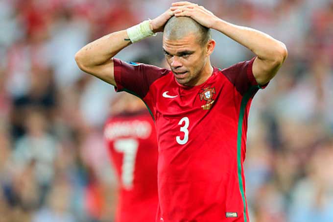 Rusia 2018: Portugal no incluyó a Pepe en la convocatoria por lesión