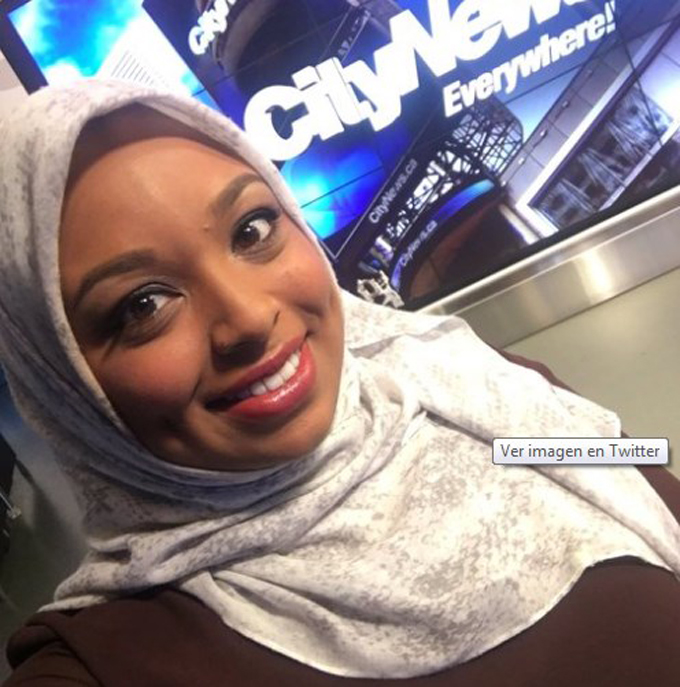 Periodista que presentó informativo con hiyab causó revuelo en las redes